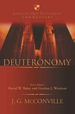 Deuteronomy – An Introduction And Commentary