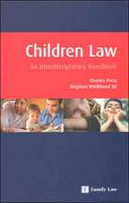 Children Law: An Interdisciplinary Handbook