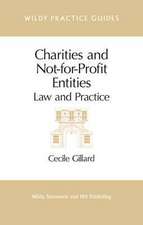 Gillard, C: Charities and Not-For-Profit Entities