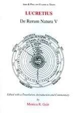 Lucretius: De Rerum Natura V