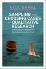 Sampling and Choosing Cases in Qualitative Research: A Realist Approach