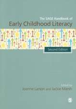 The SAGE Handbook of Early Childhood Literacy