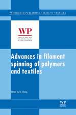 Advances in Filament Yarn Spinning of Textiles and Polymers