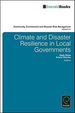 Climate and Disaster Resilience in Cities