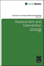 Assessment and Intervention