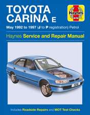 Toyota Carina E Petrol (May 92 – 97) Haynes Repair Manual