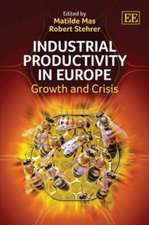 Industrial Productivity in Europe – Growth and Crisis