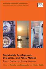 Sustainable Development, Evaluation and Policy–M – Theory, Practise and Quality Assurance