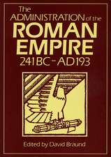 Administration of the Roman Empire: 241 BC-Ad 193