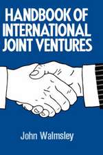 Handbook of International Joint Ventures