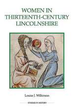 Women in Thirteenth–Century Lincolnshire