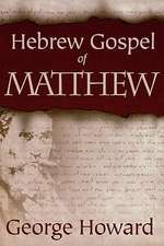 Hebrew Gospel of Matthew