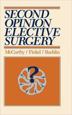 Second Opinion Elective Surgery