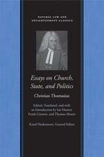 ESSAYS ON CHURCH, STATE, AND POLITICS