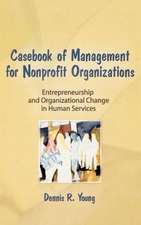 Casebook Management For Non-Profit Organizations: Enterpreneurship & Occup