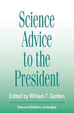 Science Advice to the President