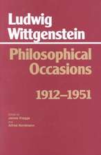 Philosophical Occasions: 1912-1951