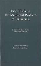 Five Texts on the Mediaeval Problem of Universals: Porphyry, Boethius, Abelard, Duns Scotus, Ockham