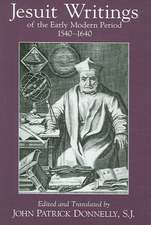 Jesuit Writings of the Early Modern Period