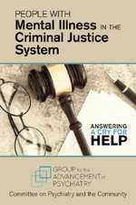 People with Mental Illness in the Criminal Justice System