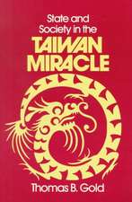 State and Society in the Taiwan Miracle