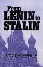 From Lenin to Stalin