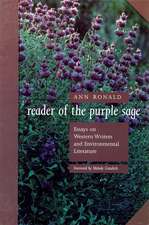 Reader Of The Purple Sage: Essays On Western Writers And Environmental Literature