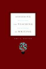 Assessing the Teaching of Writing