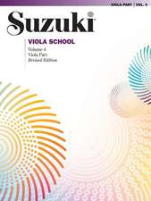 Suzuki Viola School, Vol 4: Viola Part