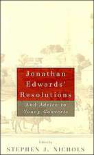 Jonathan Edwards' Resolutions