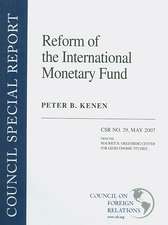 Reform of the International Monetary Fund