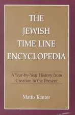 The Jewish Time Line Encyclopedia