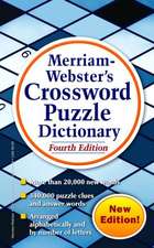 Merriam-Webster's Crossword Puzzle Dictionary