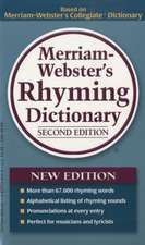 Merriam-Webster's Rhyming Dictionary