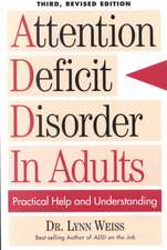 Attention Deficit Disorder in Adults