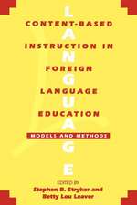 Content-Based Instruction in Foreign Language Education