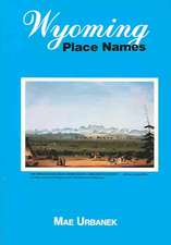 Wyoming Place Names