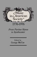 Music in American Society