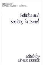 Politics and Society in Israel