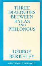 Three Dialogues Between Hylas and Philonous