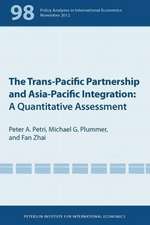 The Trans–Pacific Partnership and Asia–Pacific Integration – A Quantitative Assessment