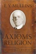 The Axioms of Religion