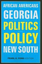 African Americans in Georgia: A Reflection of Politics and Policy in the New South