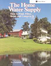 The Home Water Supply