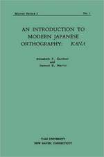 An Introduction to Modern Japanese Orthography