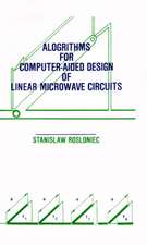 Algorithms for Computer-Aided Design of Linear Microwave Circuits