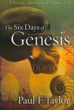 The Six Days of Genesis