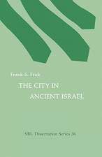 The City in Ancient Israel