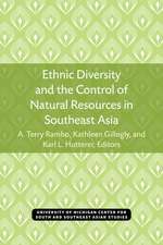 Ethnic Diversity and the Control of Natural Resources in Southeast Asia