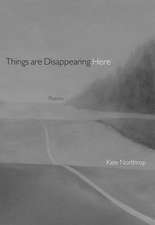 Things Are Disappearing Here – Poems